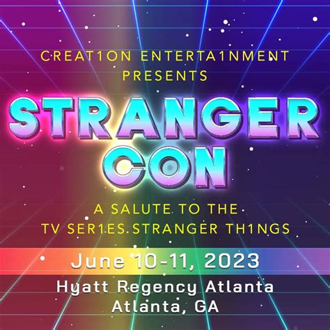 Join AANR. . Stranger things meet and greet 2023